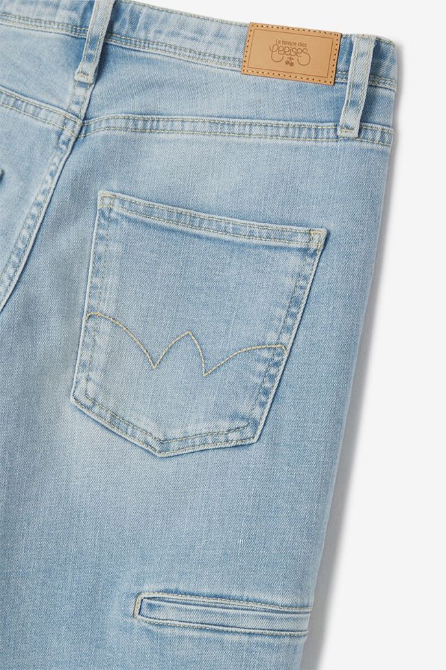 Jeans wide leg high waist blau Nr.5