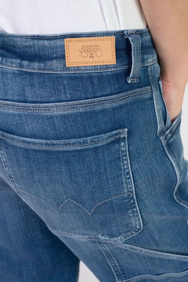 Jeans 400/60 girlfriend Vecta high waist destroy blau Nr.3