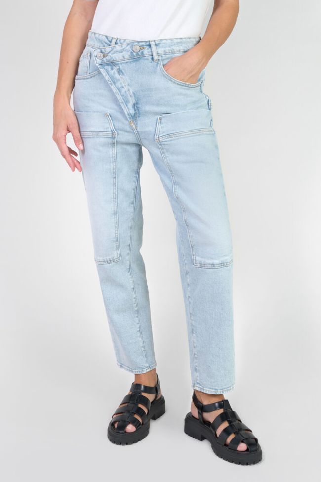 Jeans boyfit Cosy pocket 7/8 blau Nr.5