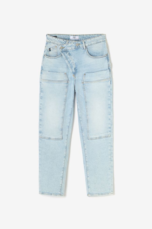 Jeans boyfit Cosy pocket 7/8 blau Nr.5