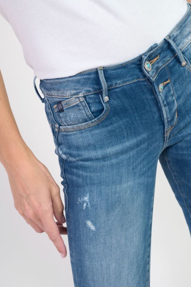 Jeans pulp slim Dionne 7/8 destroy blau Nr.3