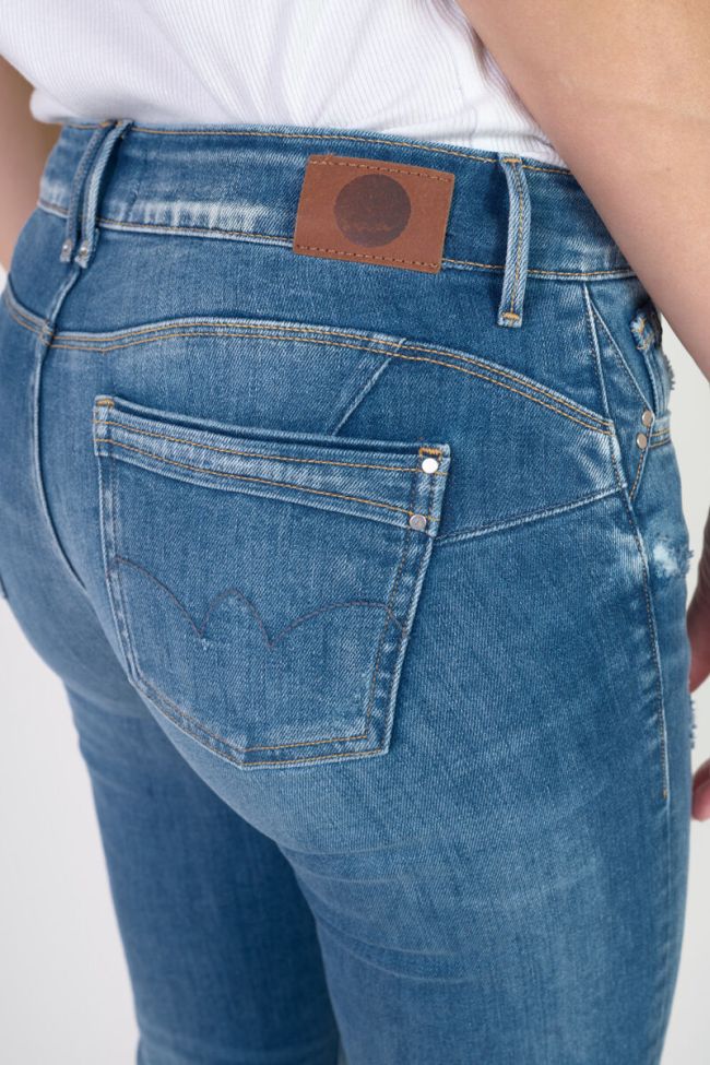 Jeans pulp slim Dionne 7/8 destroy blau Nr.3