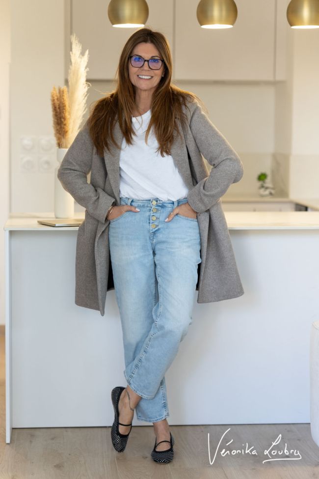 James 400/60 girlfriend by Véronika Loubry high-waisted jeans blau Nr.5