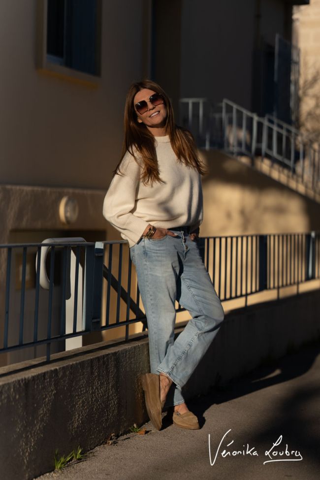 James 400/60 girlfriend by Véronika Loubry high-waisted jeans blau Nr.5