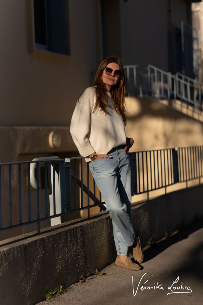 James 400/60 girlfriend by Véronika Loubry high-waisted jeans blau Nr.5