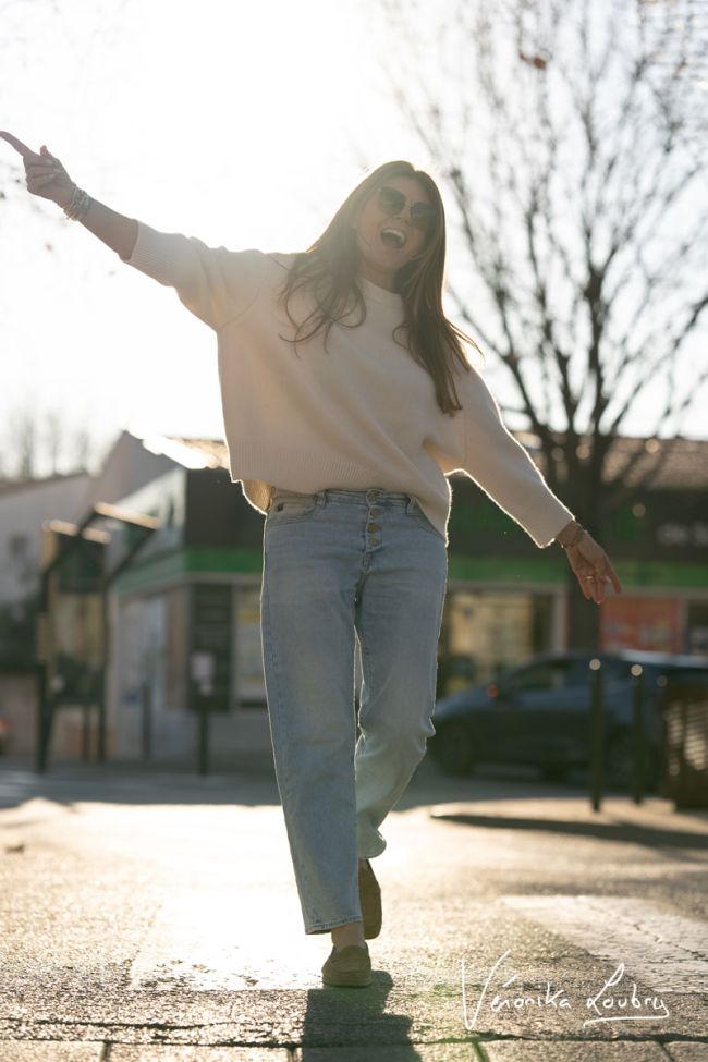 James 400/60 girlfriend by Véronika Loubry high-waisted jeans blau Nr.5