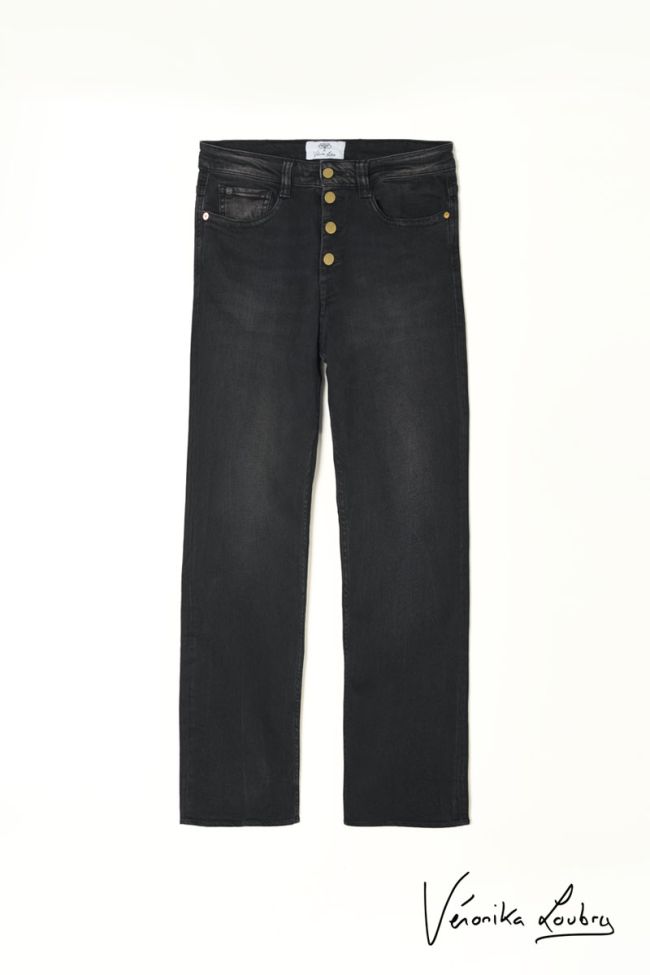 James 400/60 girlfriend by Véronika Loubry Jeans High Waist schwarz.