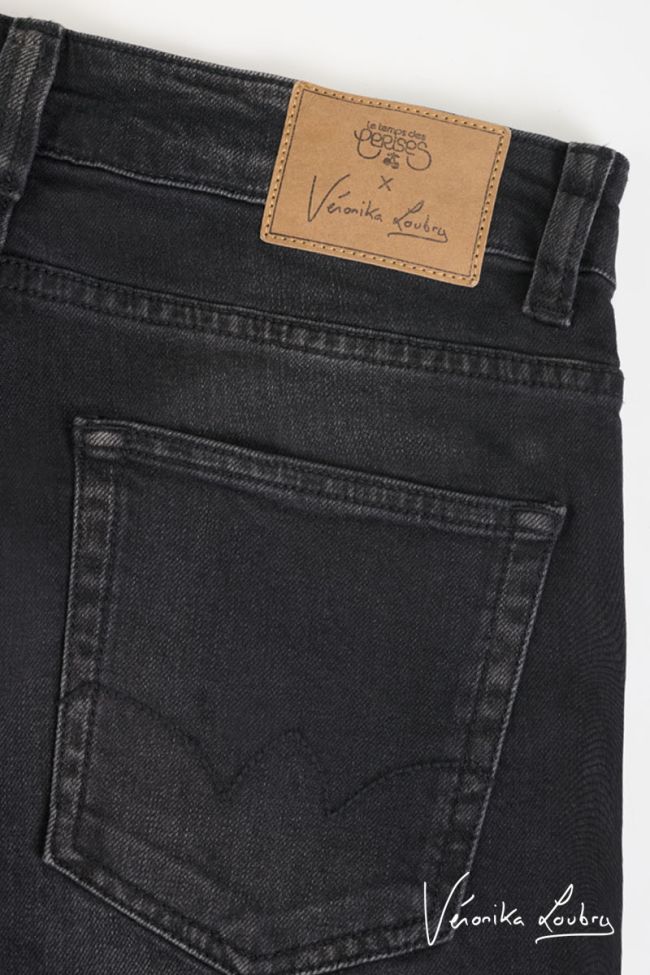 James 400/60 girlfriend by Véronika Loubry Jeans High Waist schwarz.