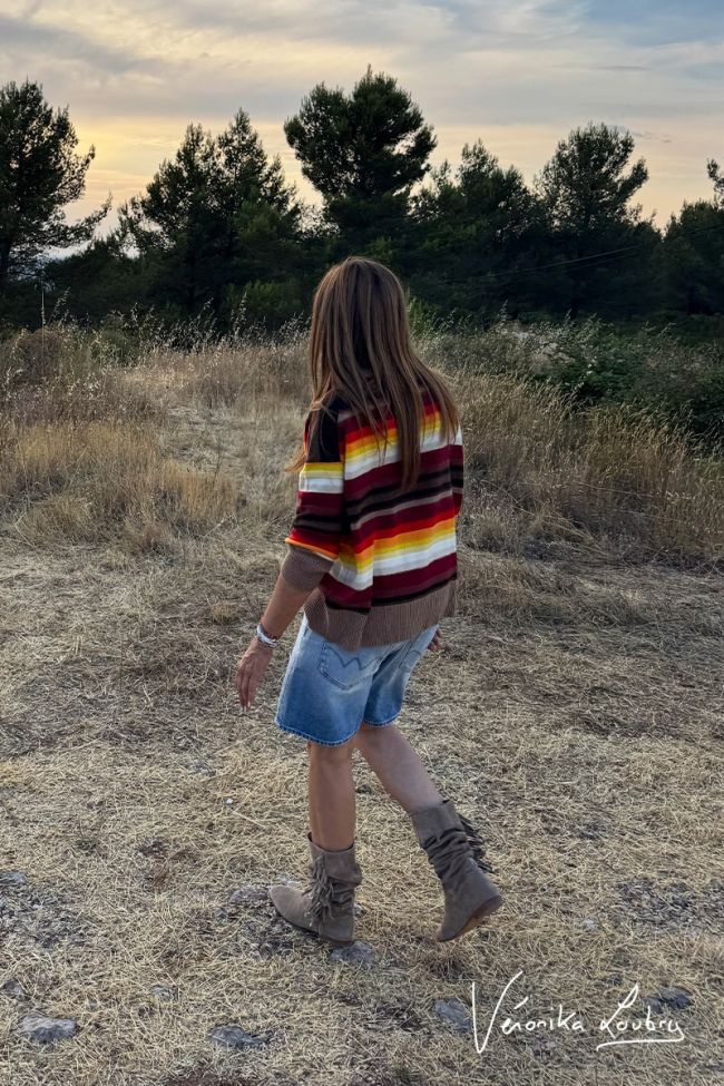 Natalia Bermuda aus hellblauem Jeansstoff by Véronika Loubry