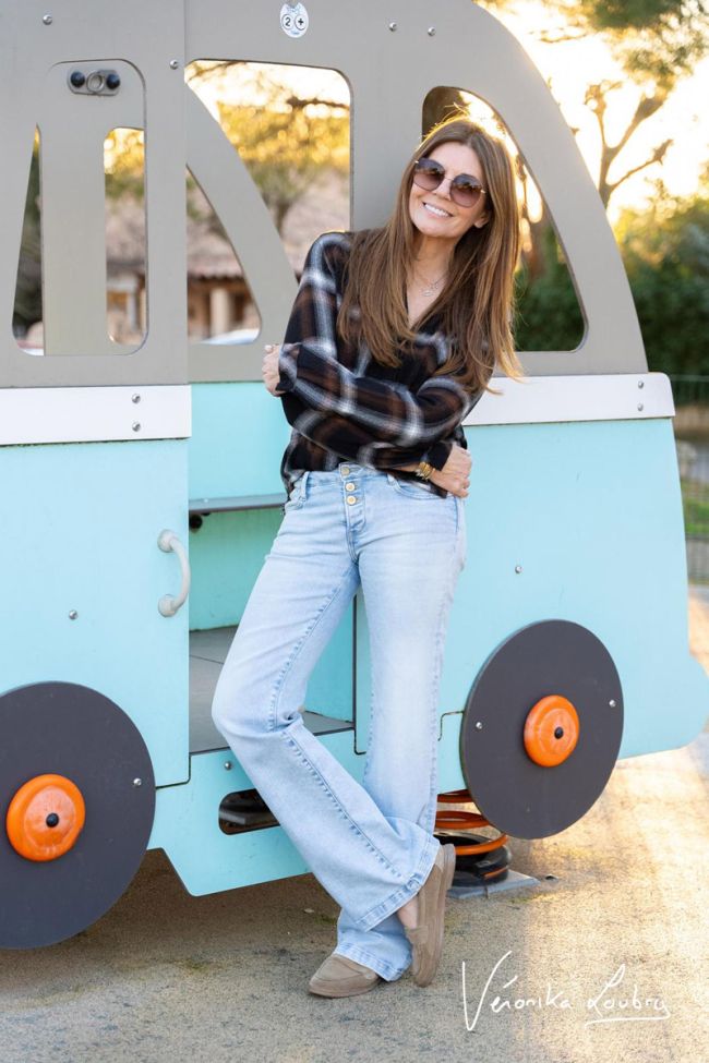 Patricia flare by Véronika Loubry blau jeans Nr.5