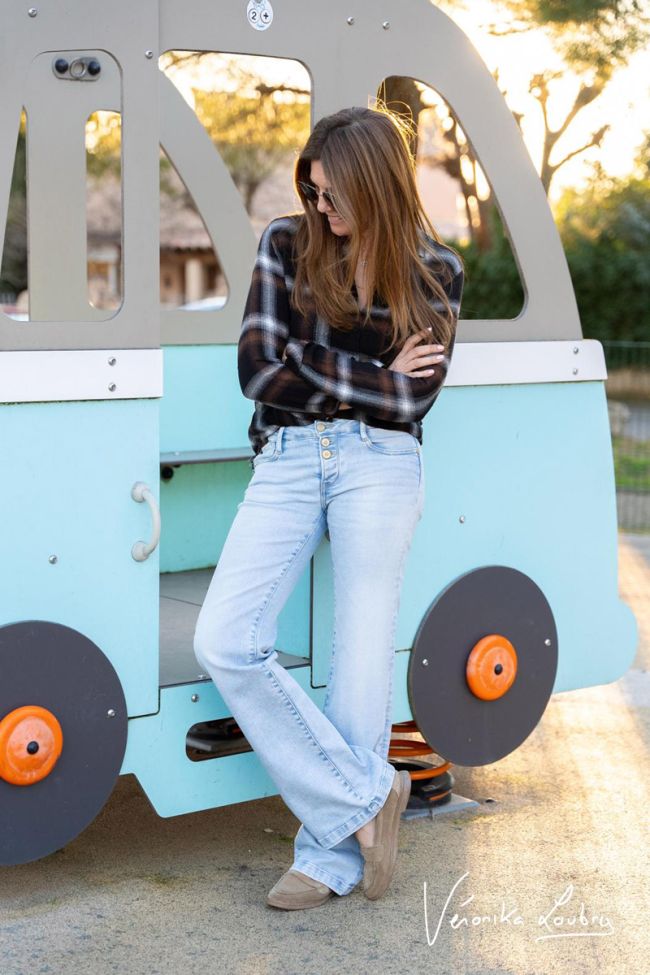 Patricia flare by Véronika Loubry blau jeans Nr.5