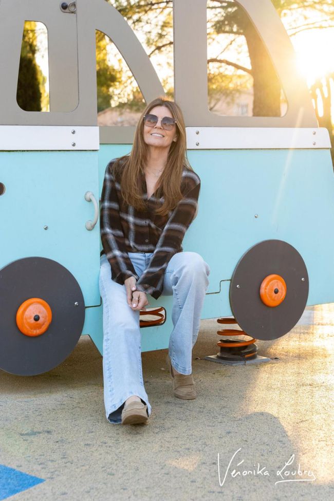 Patricia flare by Véronika Loubry blau jeans Nr.5