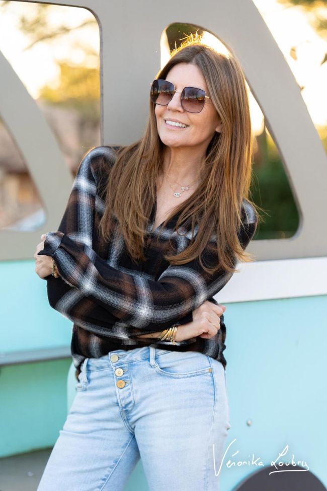 Patricia flare by Véronika Loubry blau jeans Nr.5