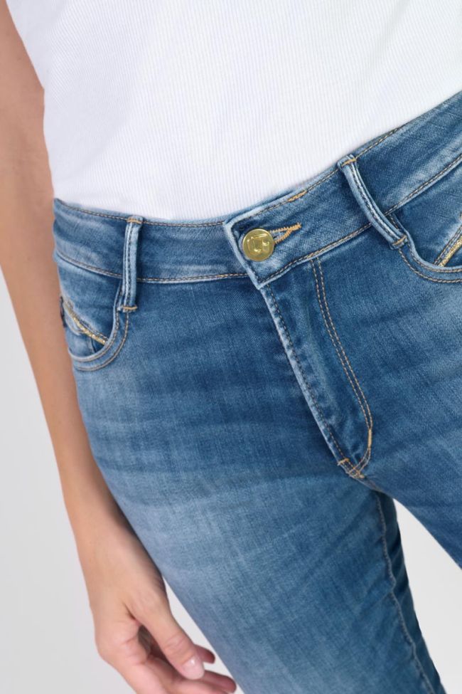 Jeans pulp slim Pefki high waist 7/8 blau Nr.3