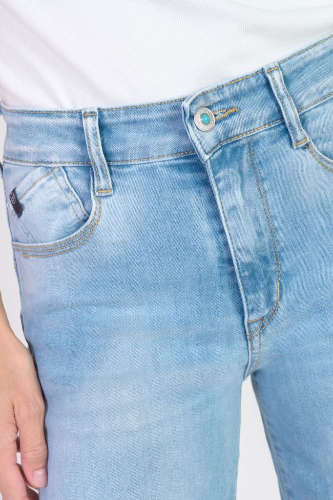 Jeans pulp wide leg high waist 7/8 blau Nr.4