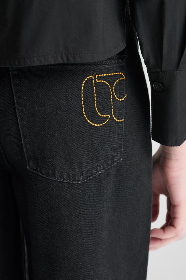 Jeans wide leg Alexgi high waist schwarz Nr.0