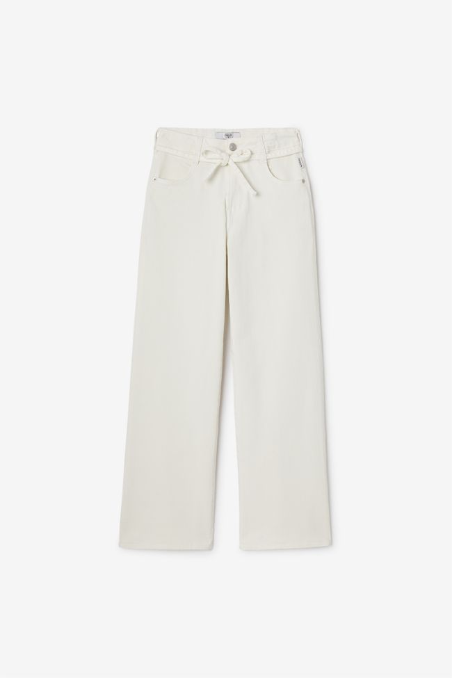 Jeans Alexgi wide leg high waist weiß