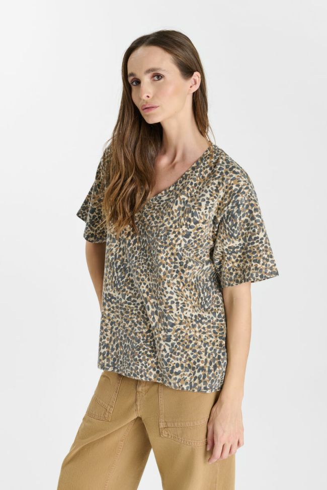 T-shirt Catlyn in braun
