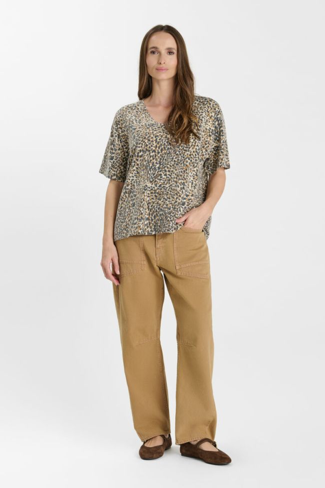 T-shirt Catlyn in braun