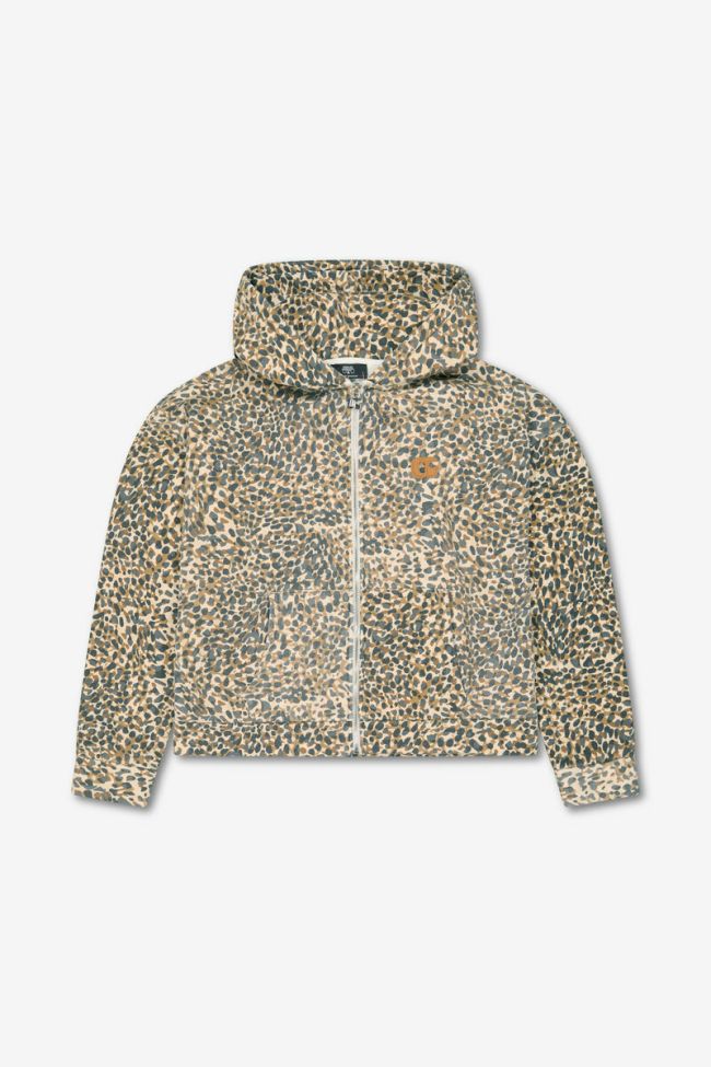 Kapuzen-sweatshirt Pamela in braun