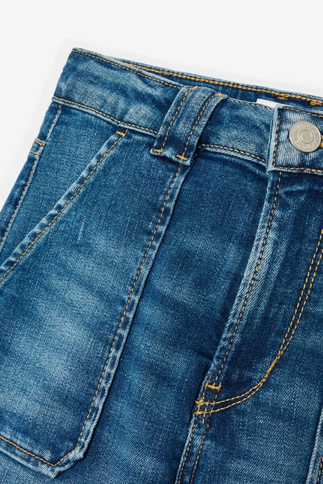Flared Jeans mit High Waist blau Nr. 3