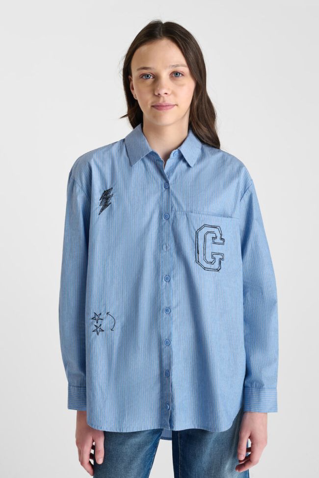 Hemd Matisgi in blau