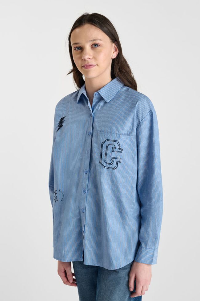 Hemd Matisgi in blau