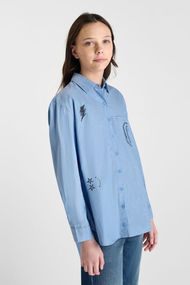 Hemd Matisgi in blau