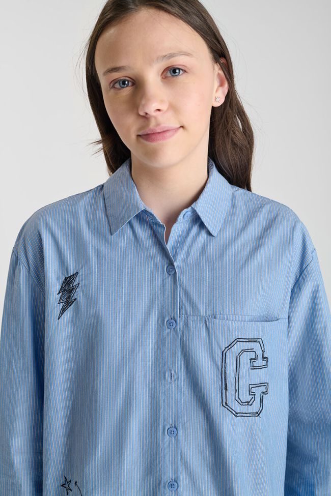 Hemd Matisgi in blau