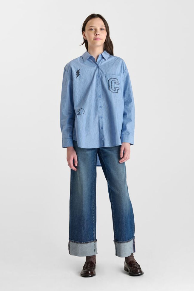 Hemd Matisgi in blau