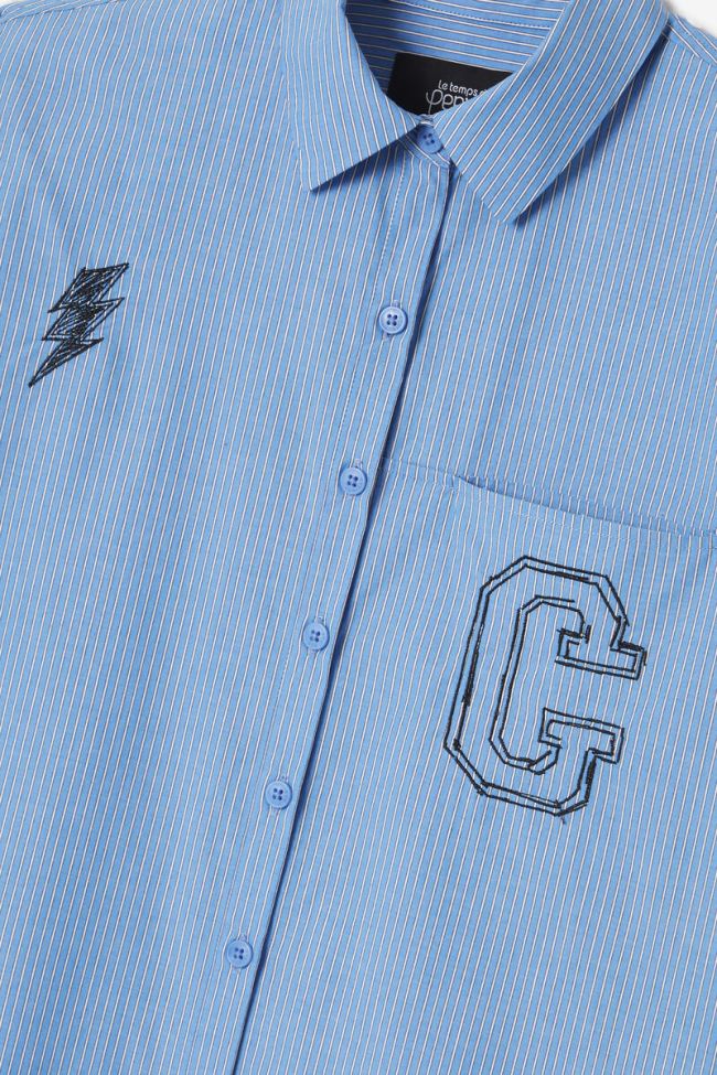 Hemd Matisgi in blau