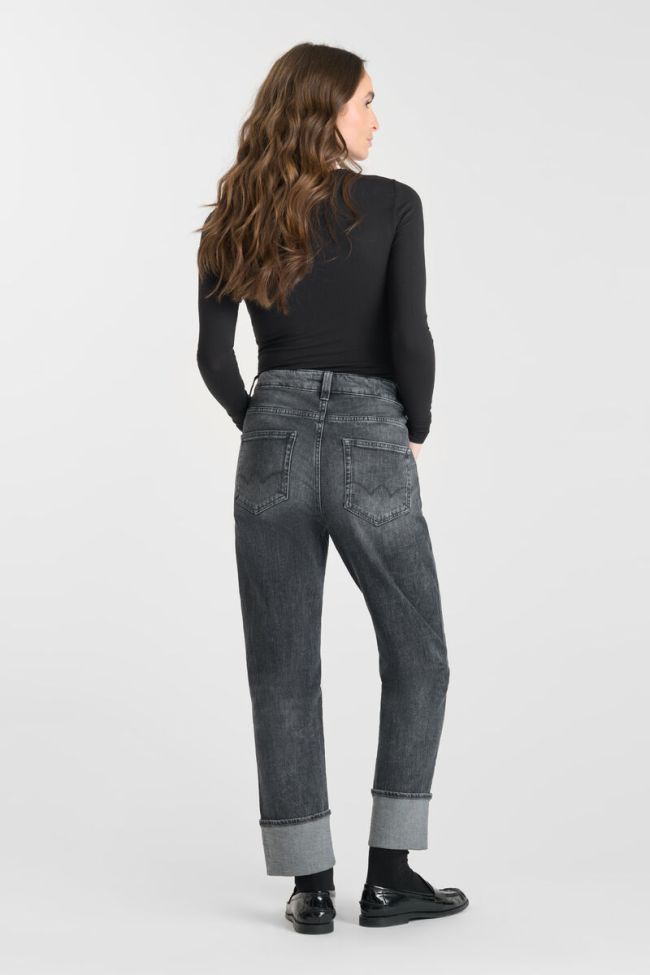 Jeans 400/60 girlfriend Jama high waist grau Nr.1