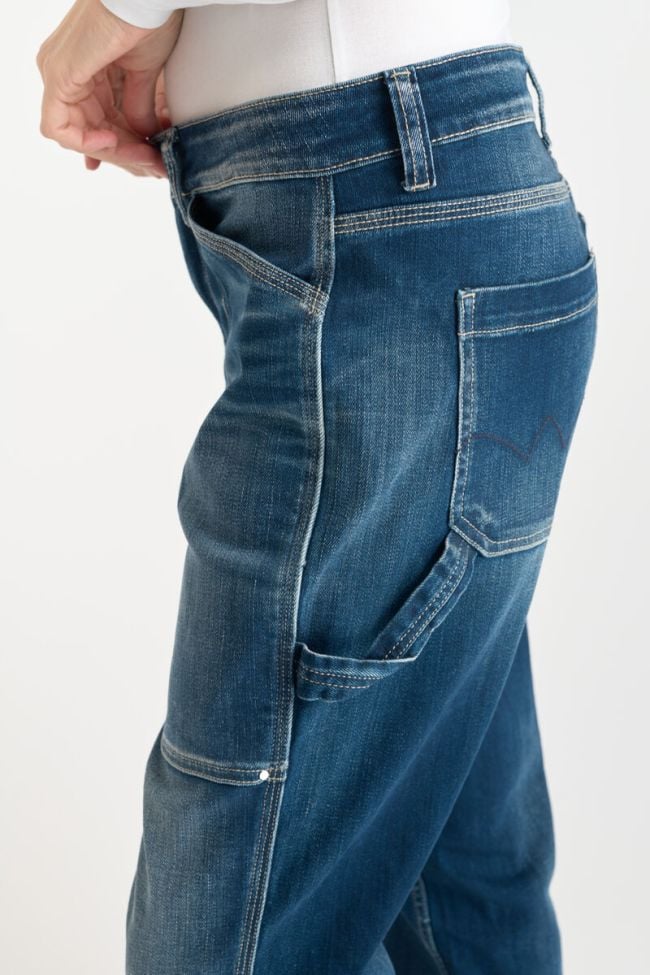 Jeans 400/60 girlfriend Union high waist 7/8 blau Nr.2