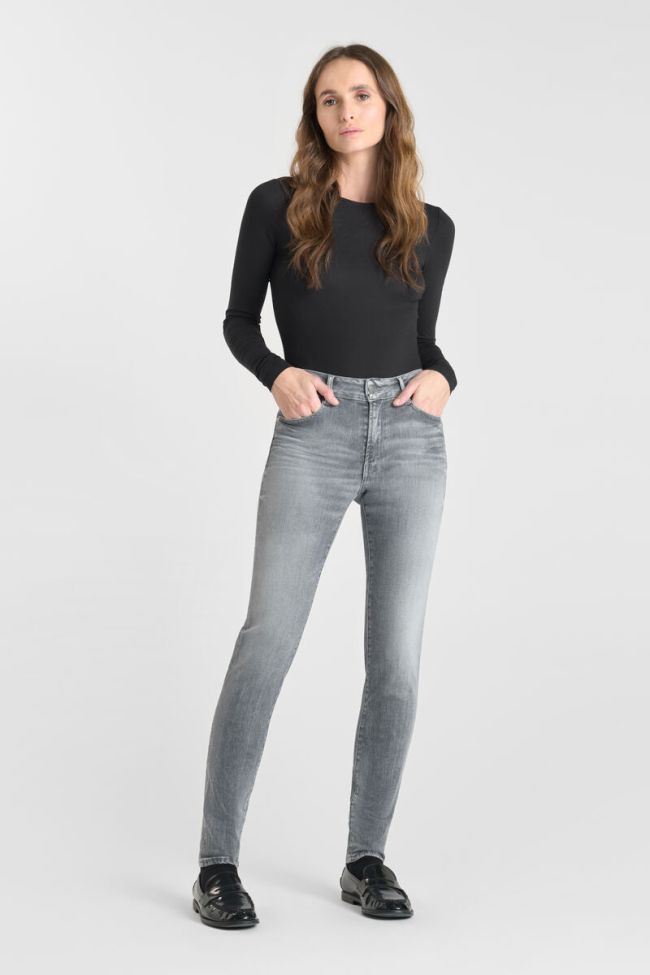 Jeans pulp slim Djalo high waist grau Nr.3