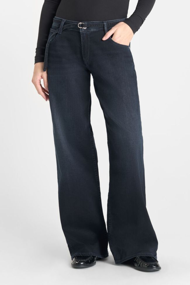 Jeans wide leg Lauryn jab blau-schwarz Nr.1