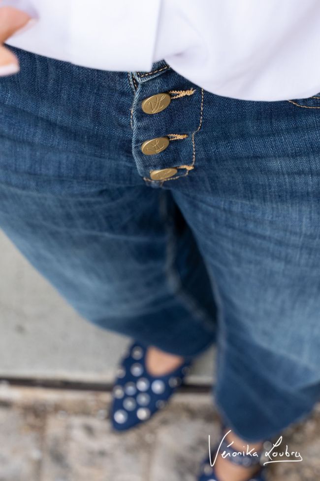 James 400/60 girlfriend by Véronika Loubry high-waisted jeans blau Nr.2