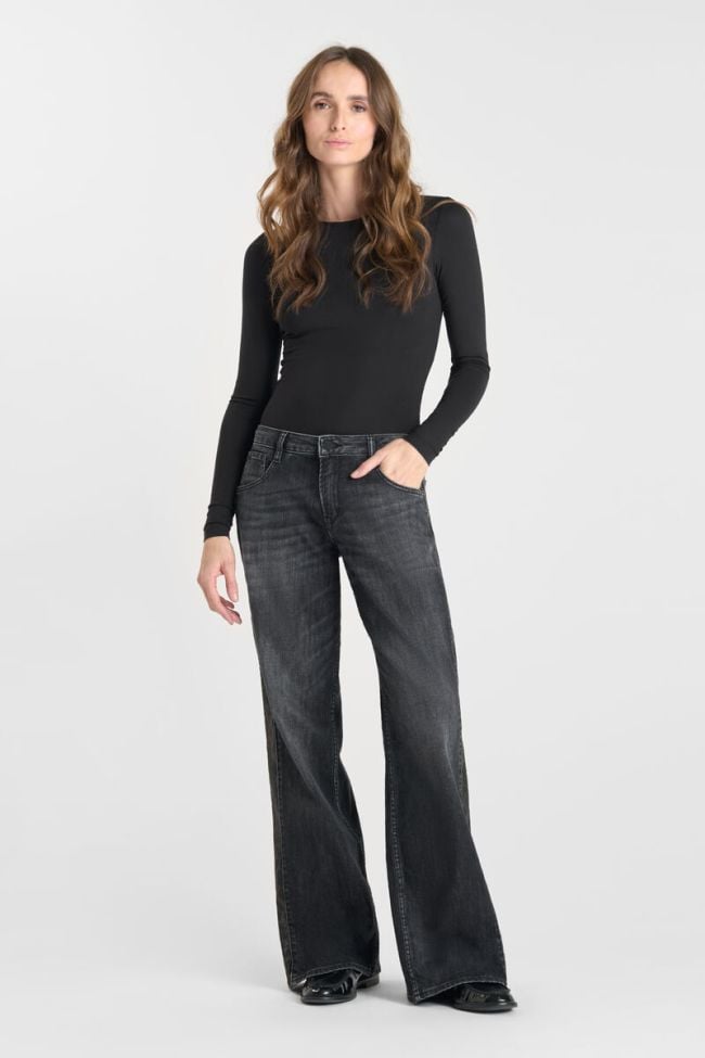Jeans wide leg Lauryn leo schwarz Nr.1