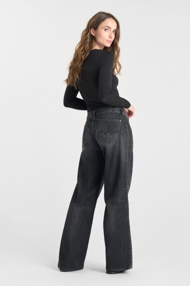 Jeans wide leg Lauryn leo schwarz Nr.1