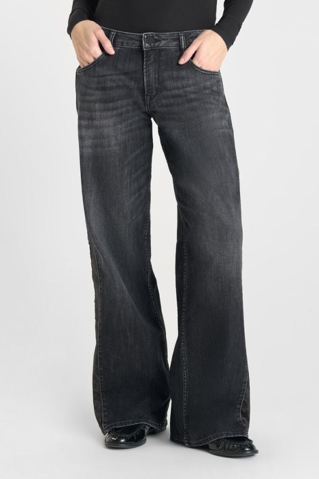 Jeans wide leg Lauryn leo schwarz Nr.1