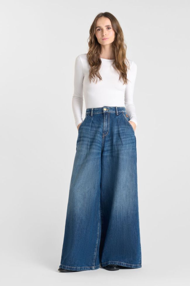 Jeans extra wide leg high waist blau Nr.3