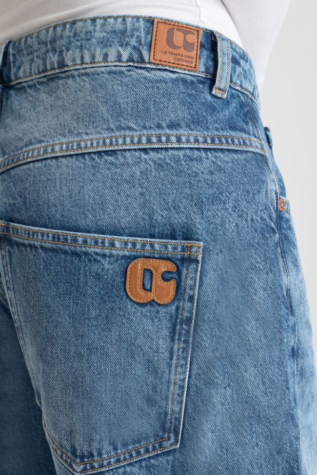 Jeans balloon Madie leder blau Nr.4