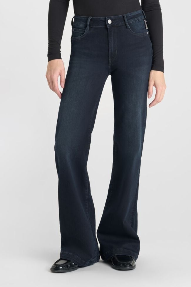 Jeans pulp flare Matti high waist blau-schwarz Nr.1