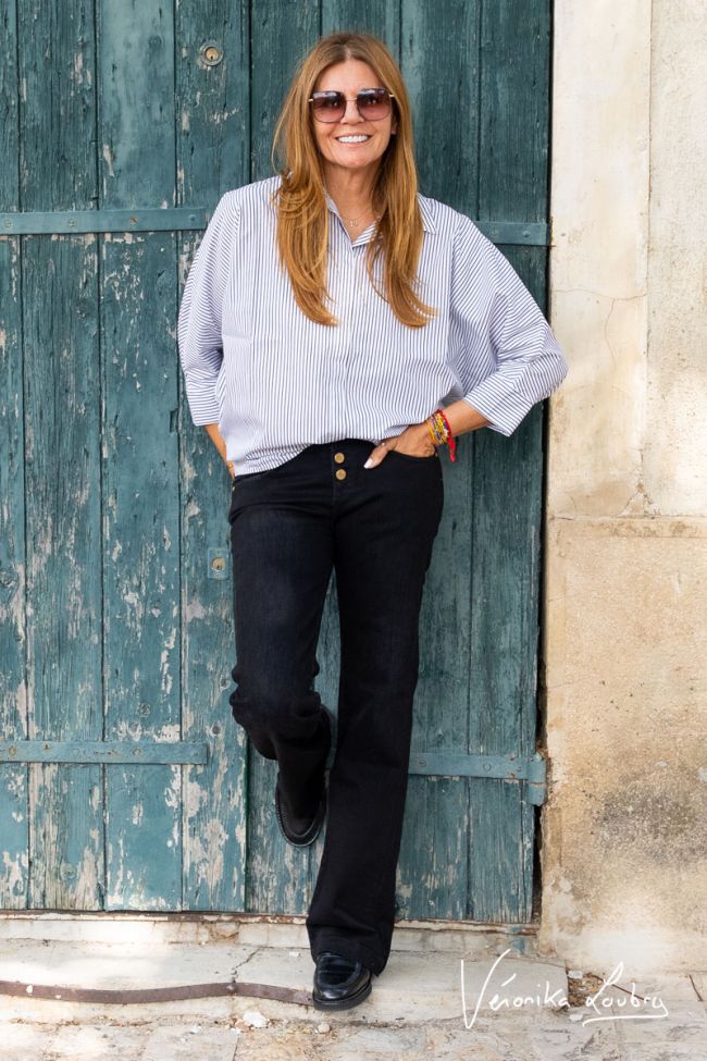 Patricia flare by Véronika Loubry schwarz jeans