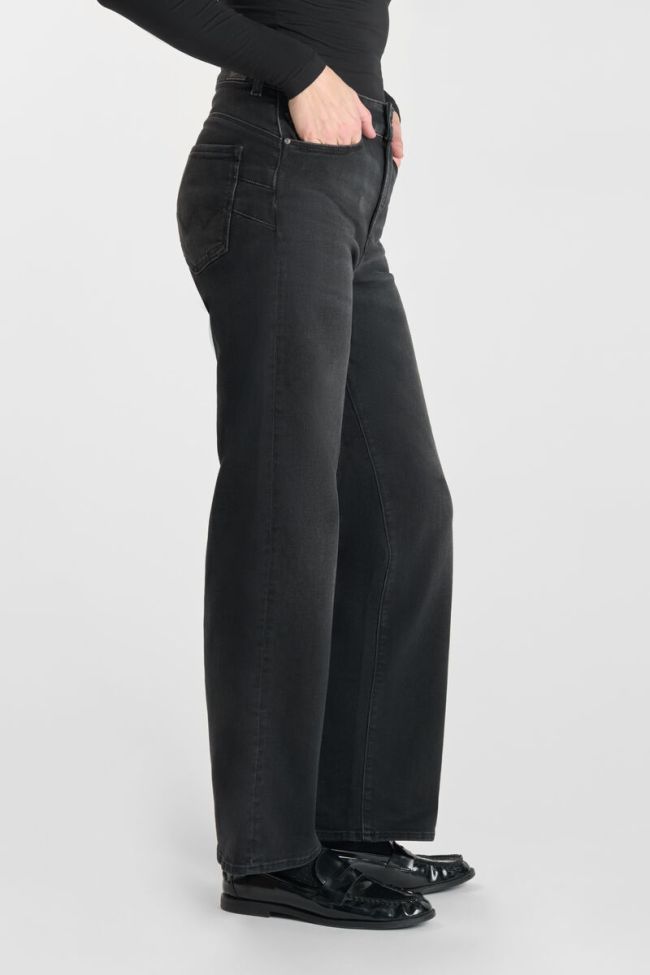 Jeans pulp wide leg high waist 7/8 schwarz Nr.1