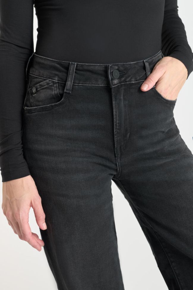 Jeans pulp wide leg high waist 7/8 schwarz Nr.1