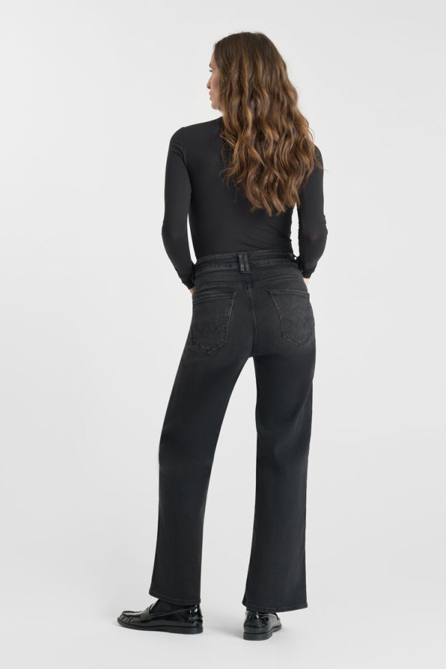 Jeans pulp wide leg high waist 7/8 schwarz Nr.1