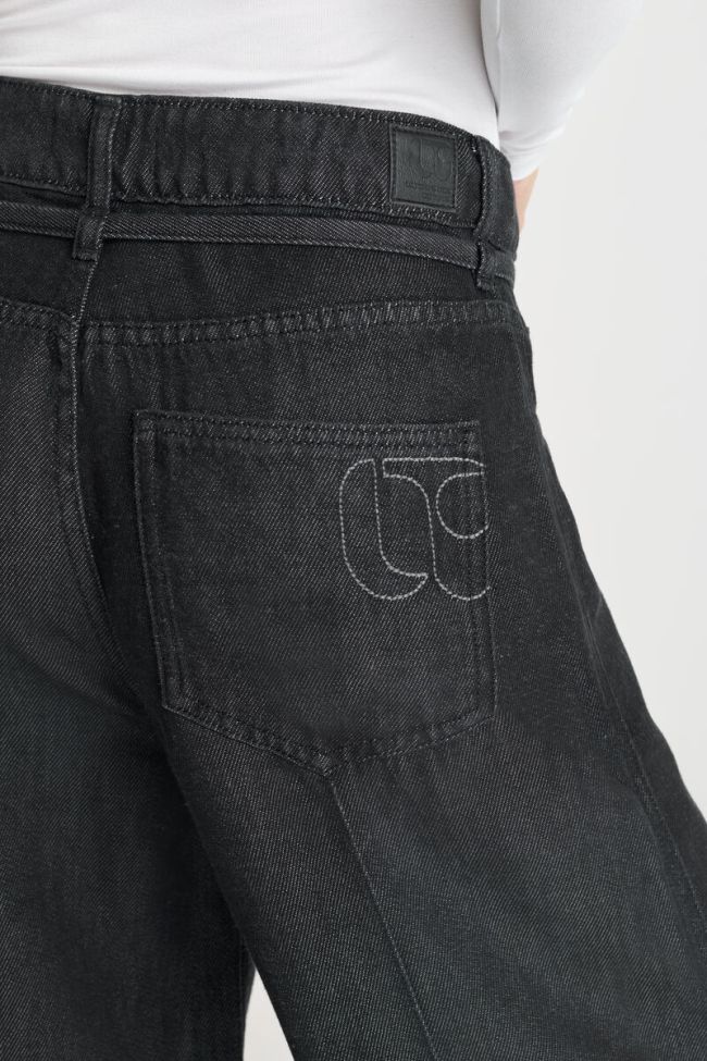 Jeans Wide Leg Scotty High Waist Tencel schwarz