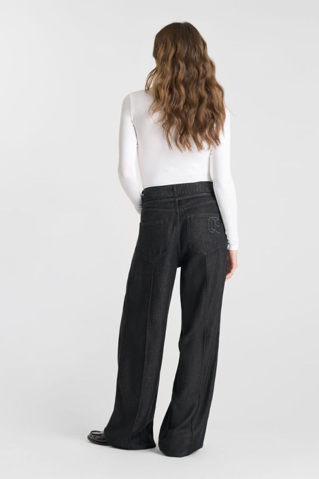 Jeans Wide Leg Scotty High Waist Tencel schwarz