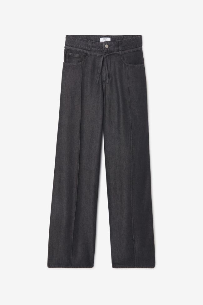Jeans Wide Leg Scotty High Waist Tencel schwarz