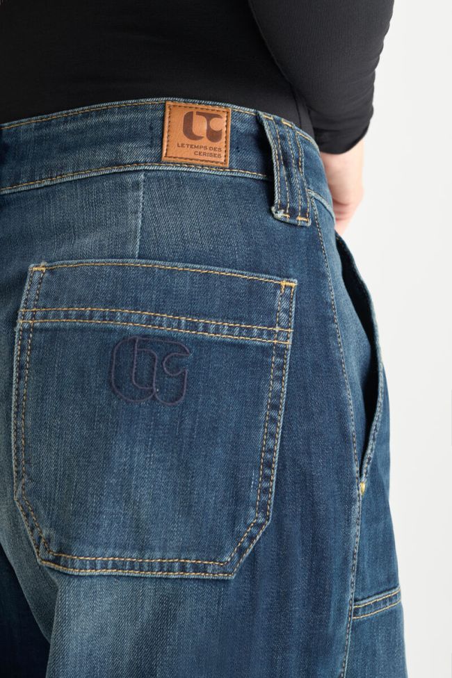 Jeans wide leg Woldy high waist blau Nr. 3